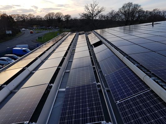 Solar Pv System 100kw 9bb Bifacial Mono Perc Half Cut Solar Panel 445w 24v 350W 150W